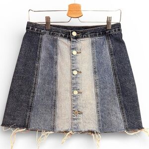 Blank NYC Denim Mini Skirt